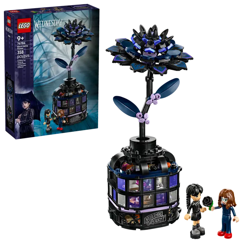 Lego Wednesday: Black Dahlia Flower