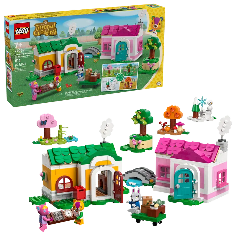 Lego Animal Crossing: Creative Houses, Seasons of Fun