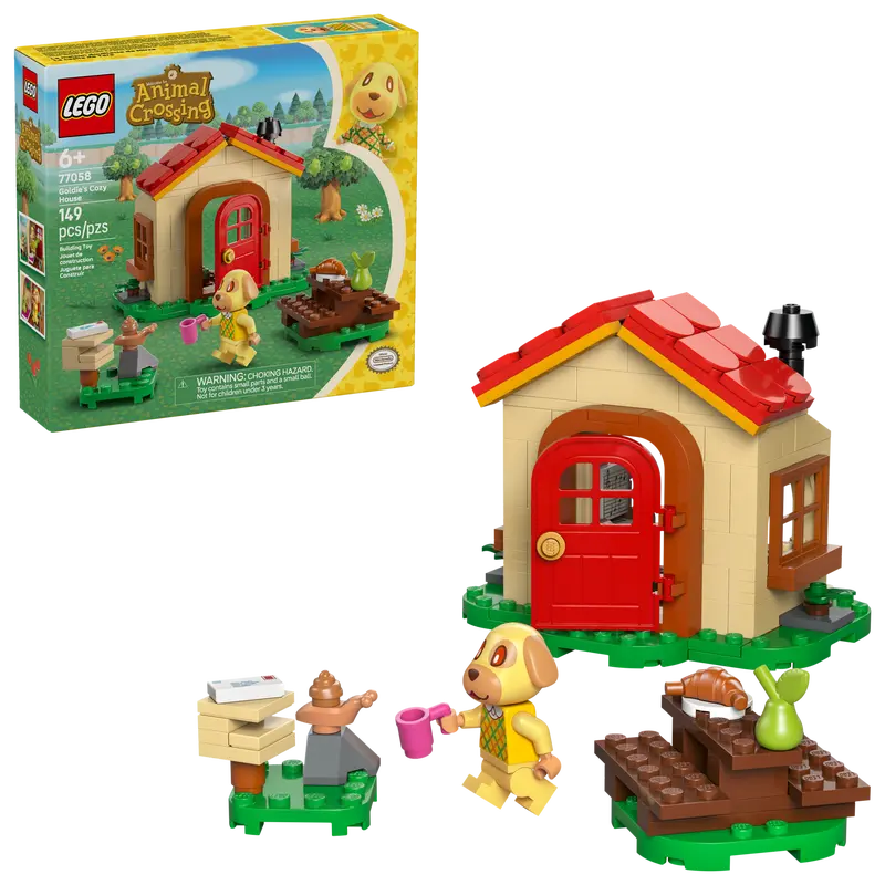 Lego Animal Crossing: Goldie's Cozy House