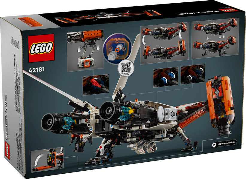 Lego Technic VTOL Heavy Cargo Spaceship LT81