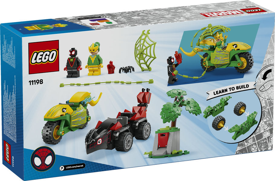 Lego Spin and Electro Dinosaur Vehicle Chase