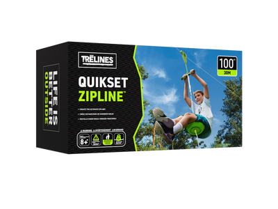 Trélines ZIPLINE 100 FT. QUICKSET WITH BRAKE