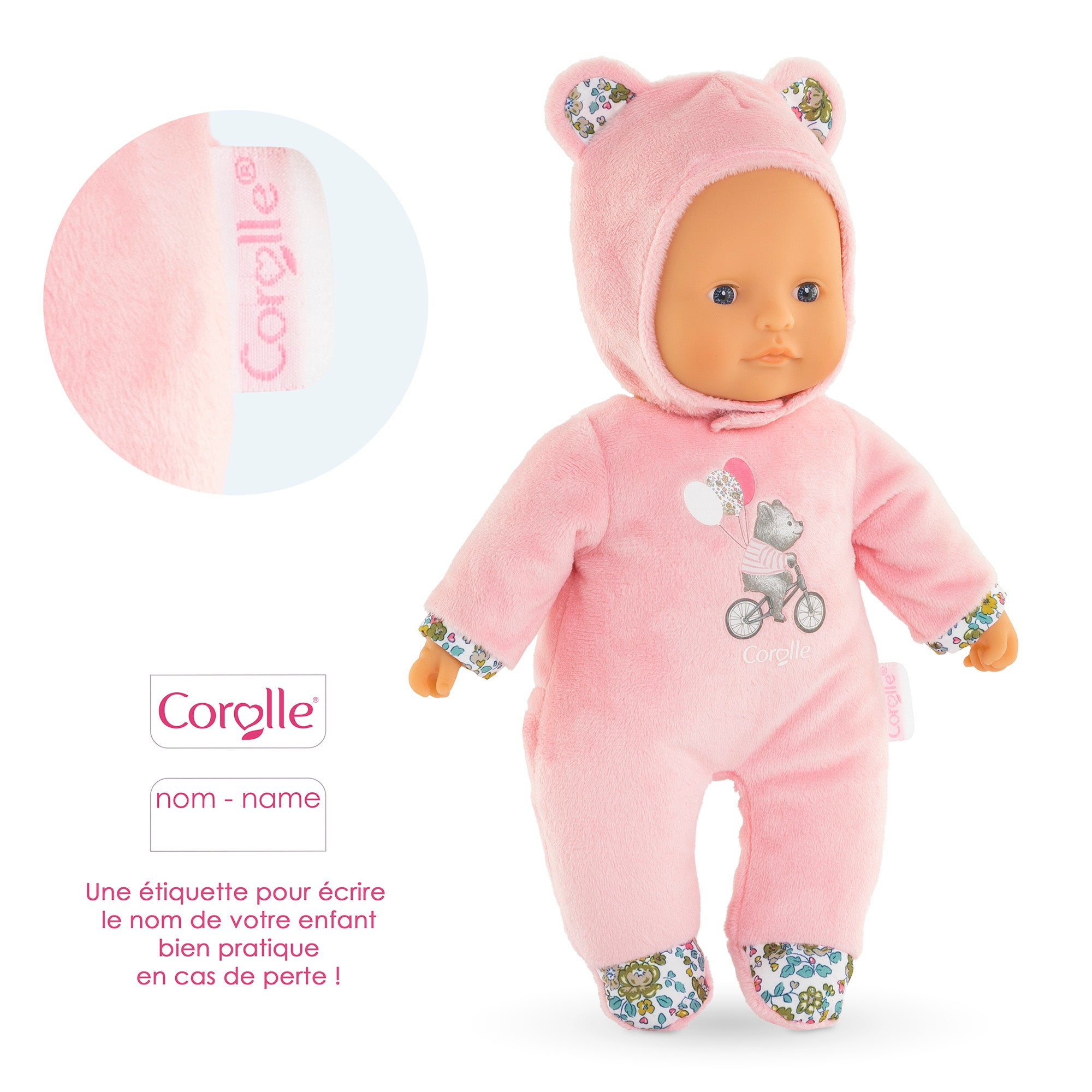 Corolle Doll Pti' Coeur Sweet Heart: Pink Bear