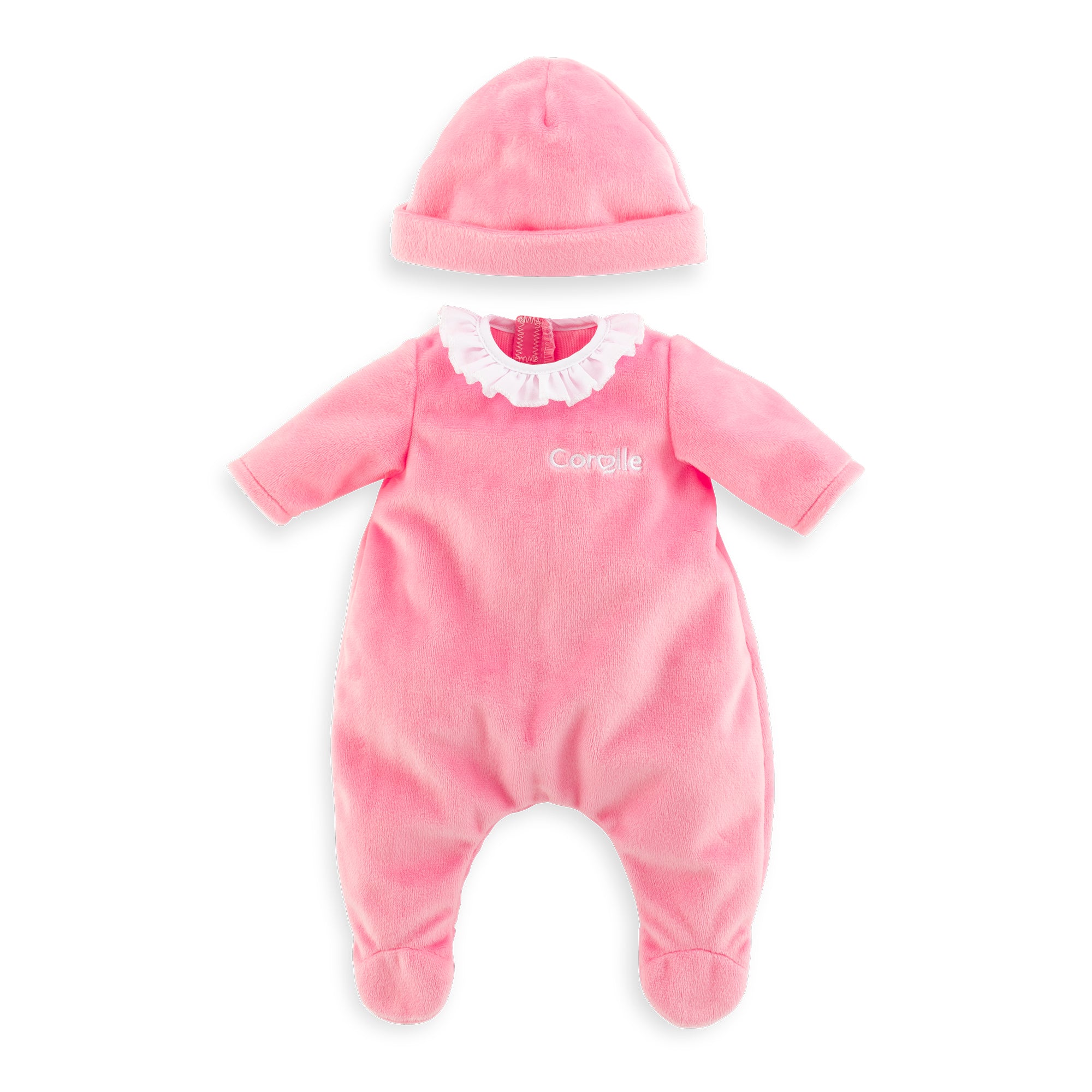 Corolle Outfit: Pink Pyjamas & Hat For 30cm doll
