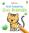 Usborne First Colouring: Zoo Animals