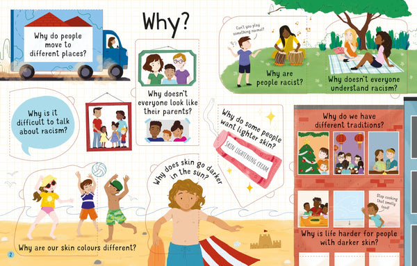 Usborne Lift-the-flap Questions and Answers about Racism - Nimble Fingers