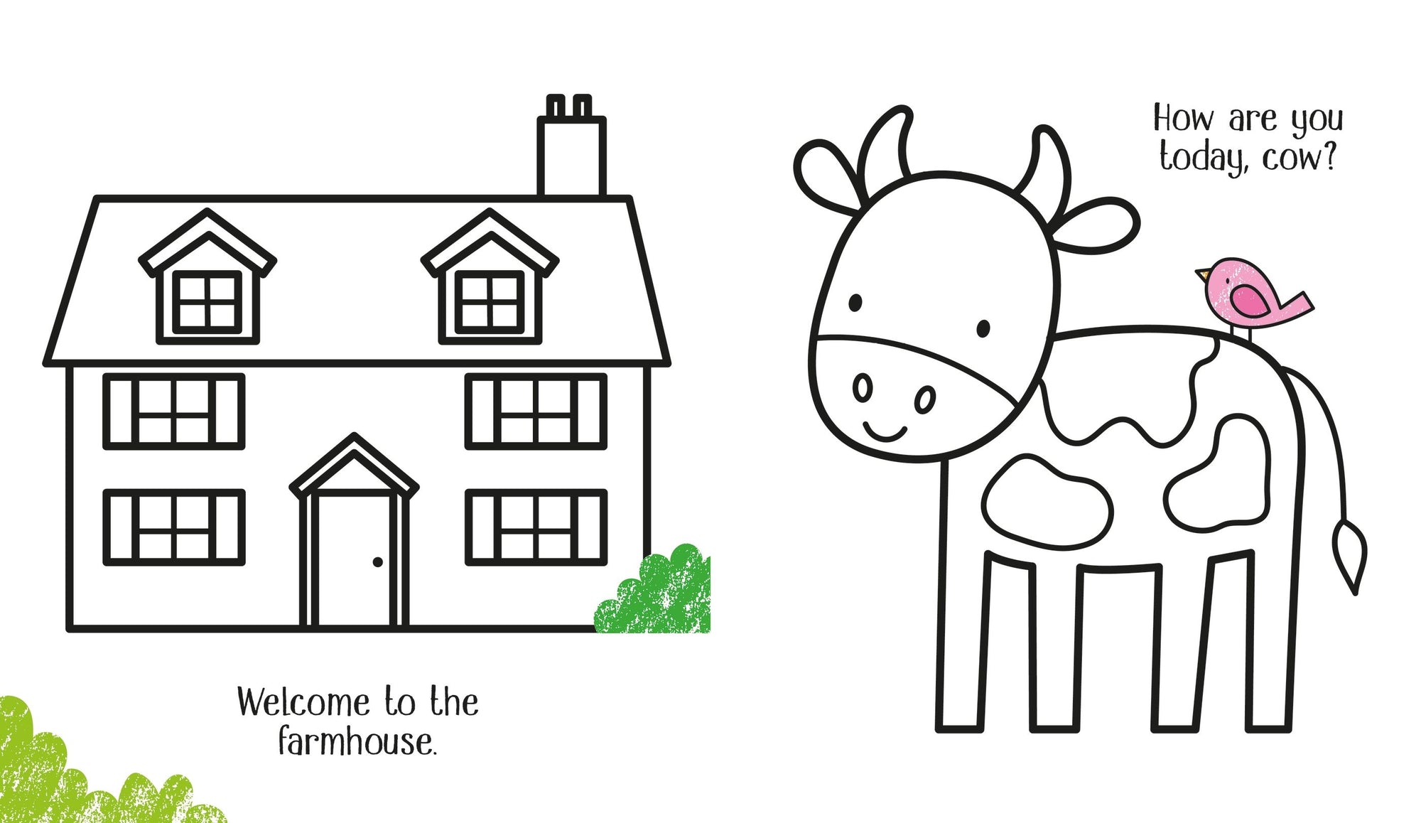 Usborne First Colouring: Farm