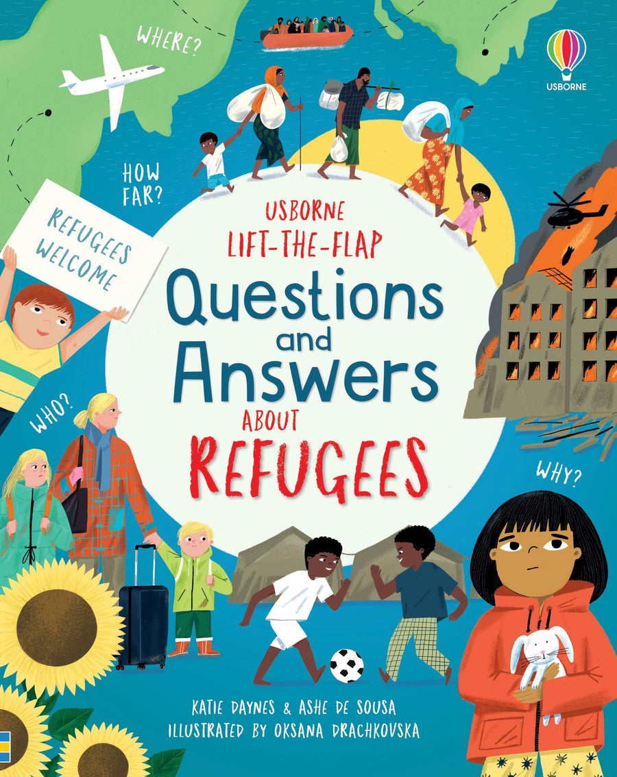 Usborne Lift-the-flap Questions and Answers about Refugees