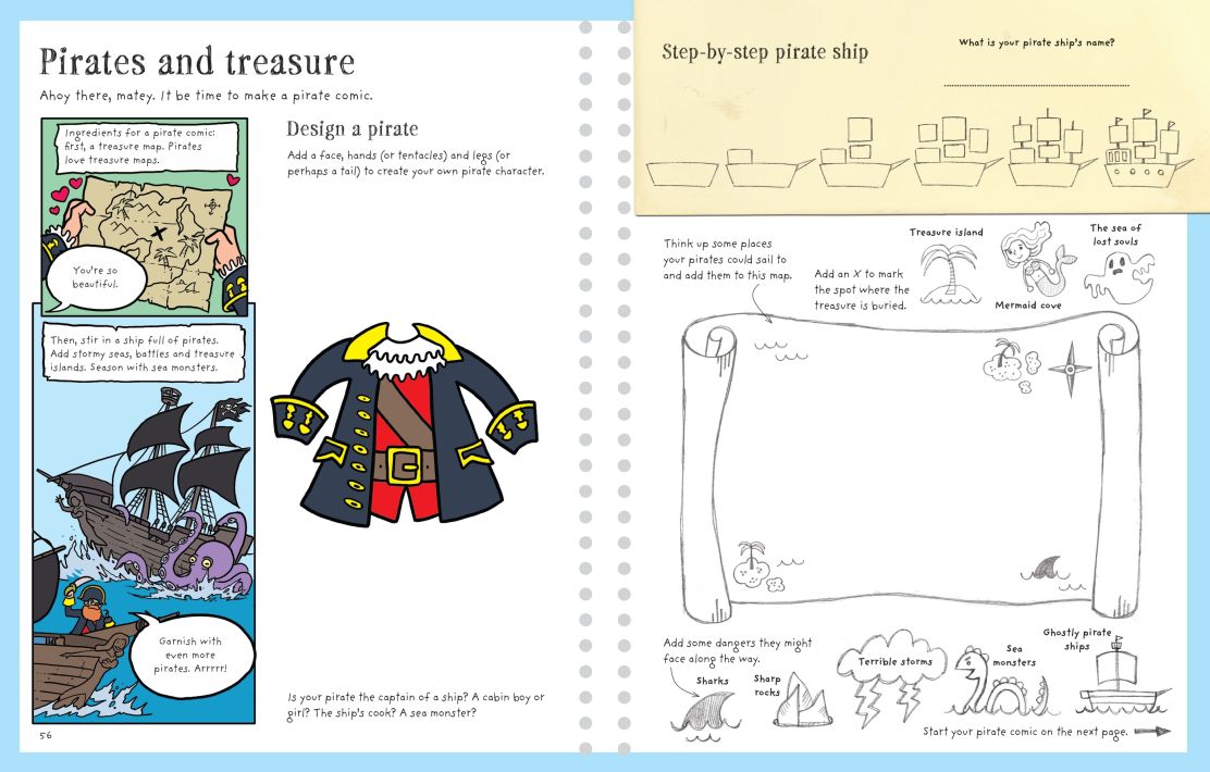 Usborne: Write and Draw Your Own Comics