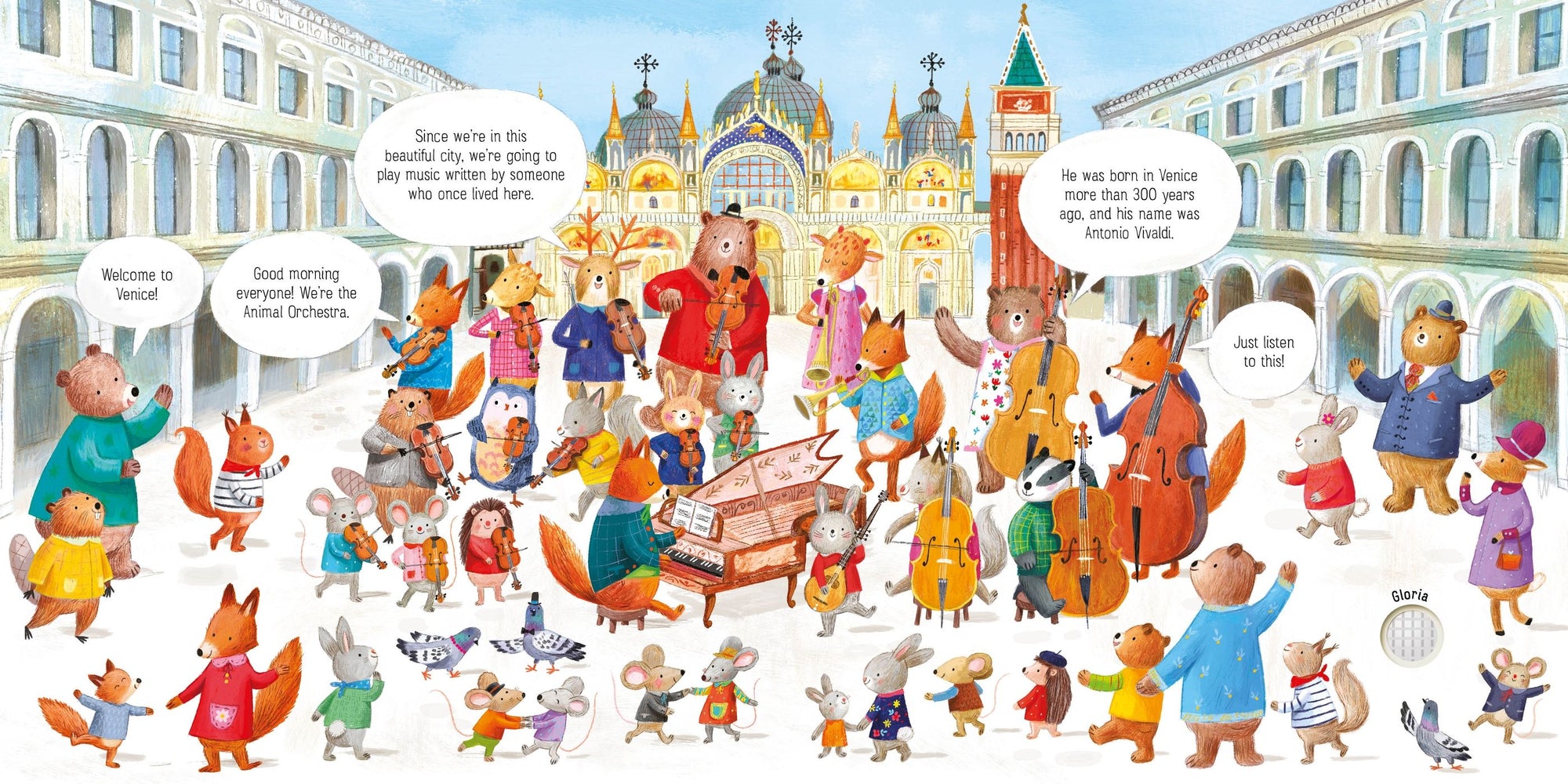 Usborne: The Animal Orchestra Plays Vivaldi