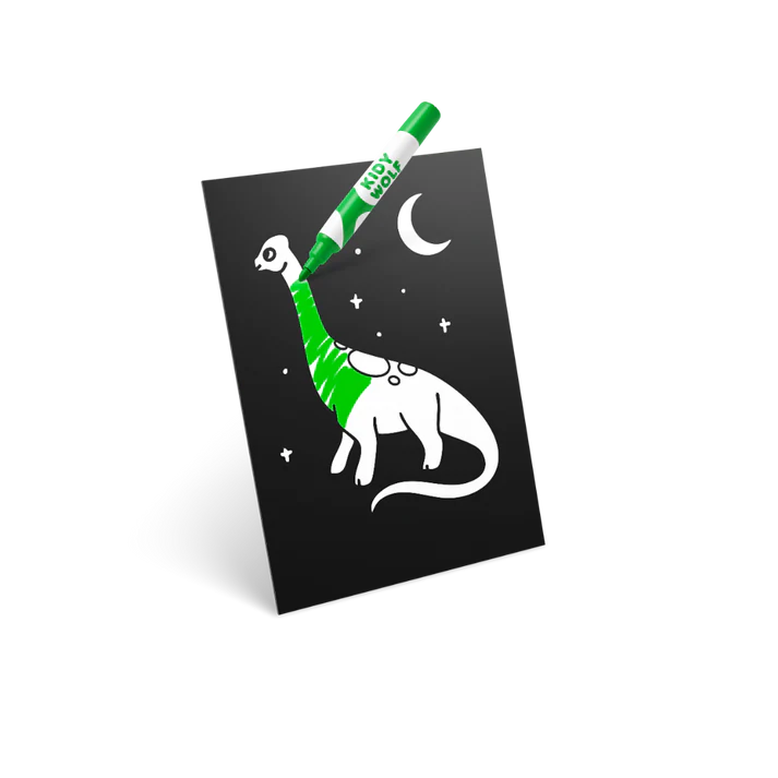 KIDYNEON ILLUMINATED WALL DECORATION: DINO