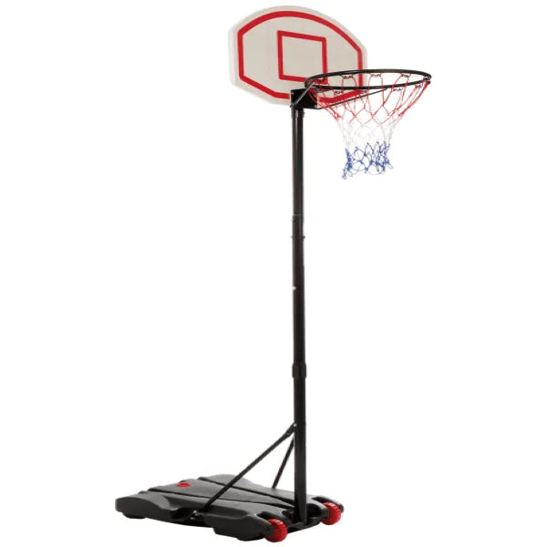 Portable basketball stand set