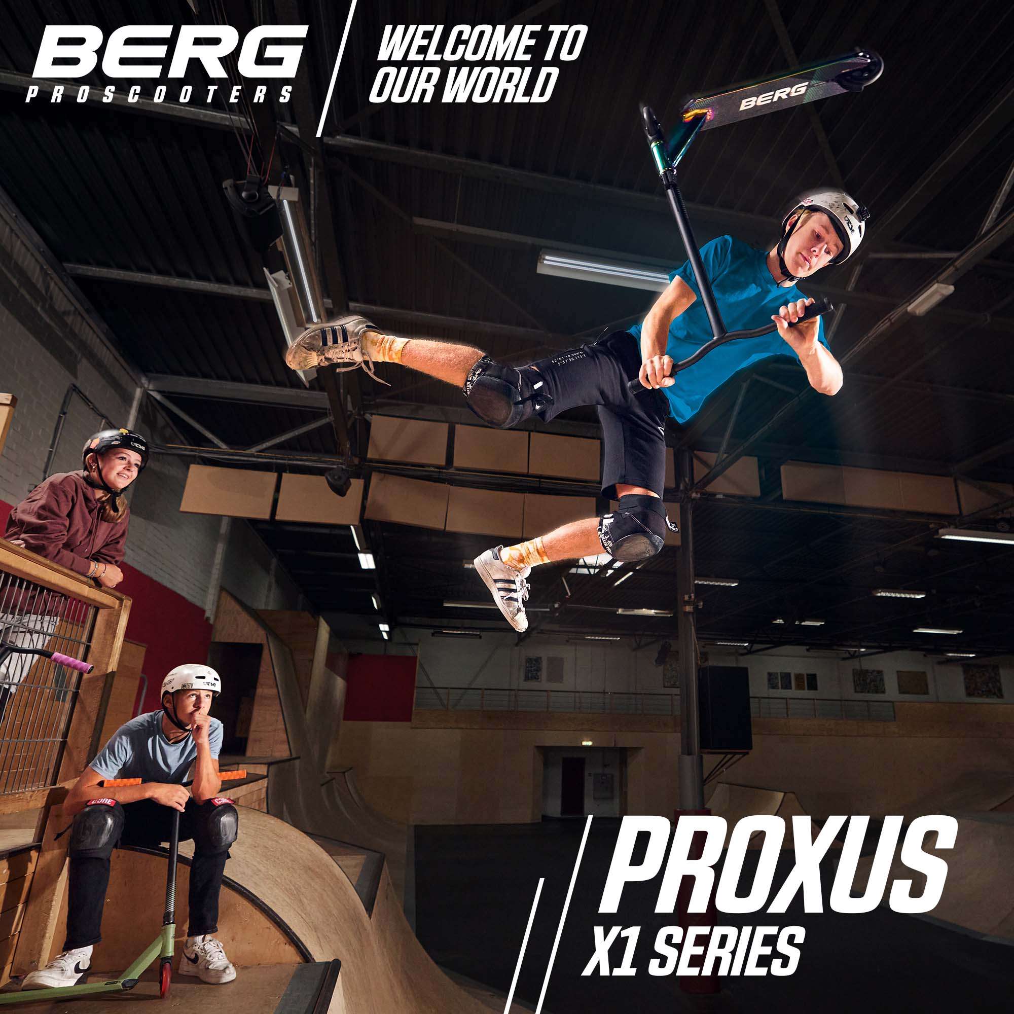 BERG Proxus X1 Green / Orange