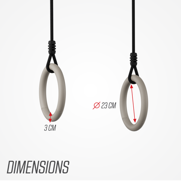 BERG PLAYBASE GYM RINGS (NEW)