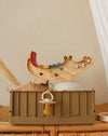 Little Lights Crocodile Mini Lamp | Carribean Wood