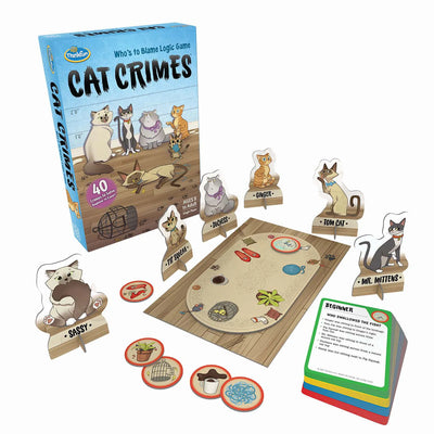 Thinkfun Cat Crimes Logic Game