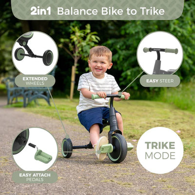 Zoomee Balance Bike to Trike