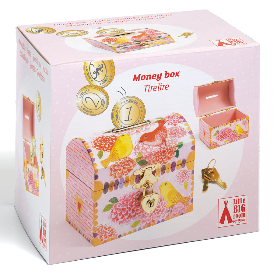 Djeco Money Box: Birds