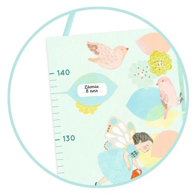 Djeco height chart: Springtime