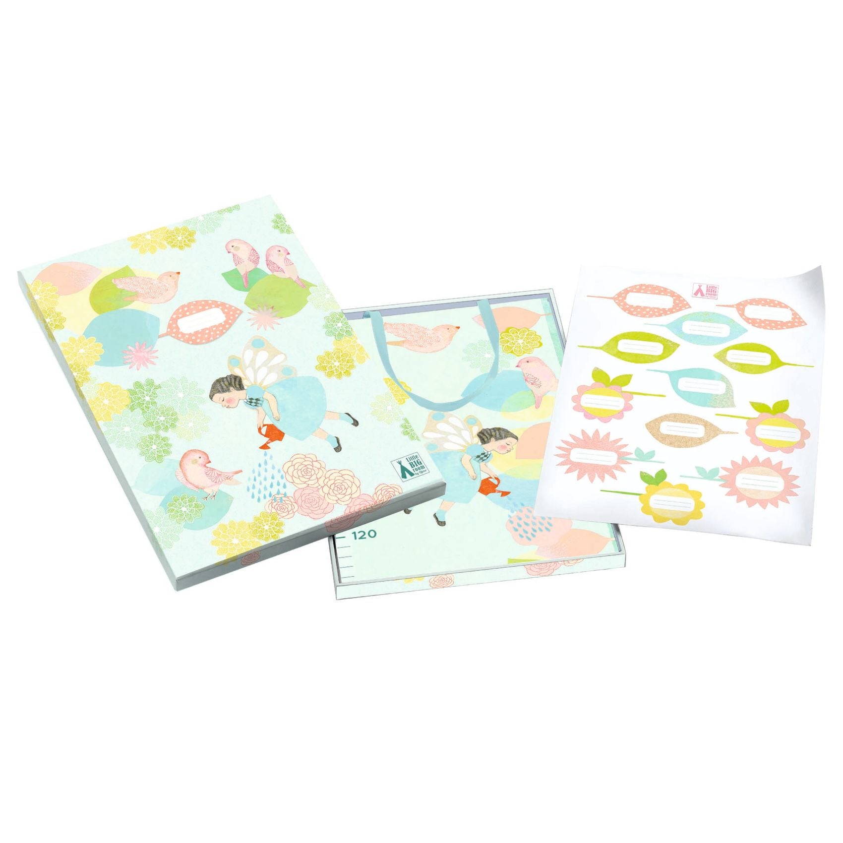 Djeco height chart: Springtime