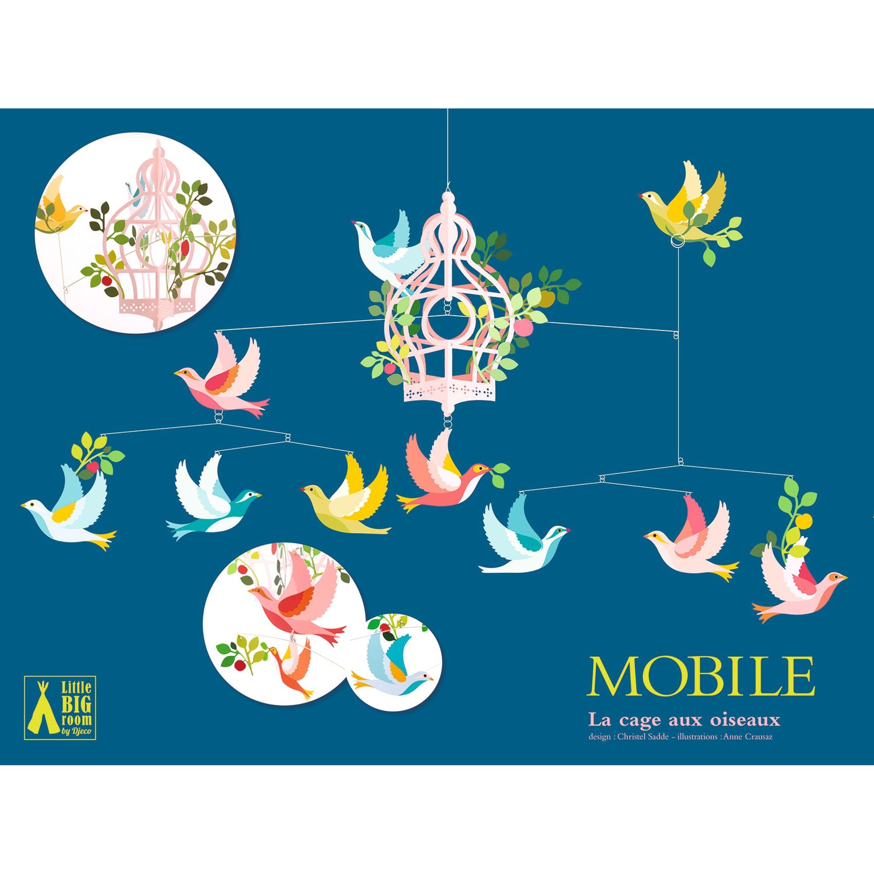 DJECO MOBILE: Birdcage