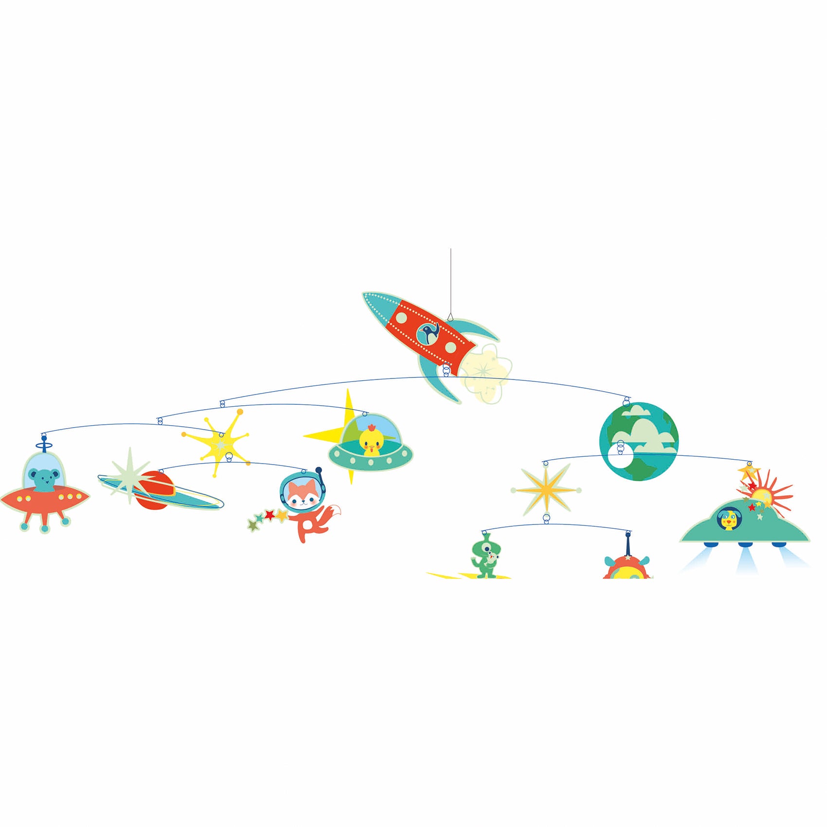 DJECO MOBILE: SPACE (GLOW IN THE DARK)