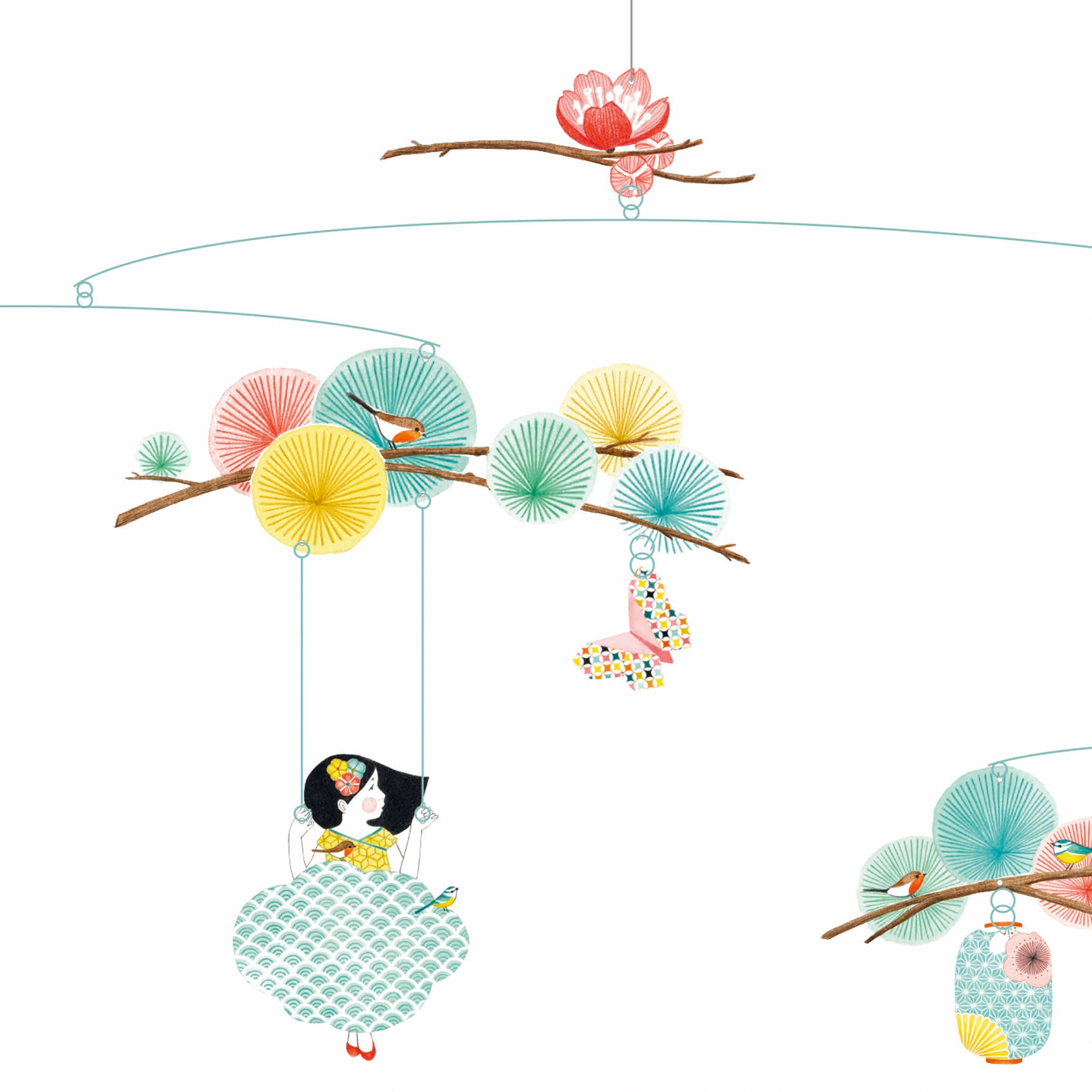 DJECO MOBILE: The dreamy girl