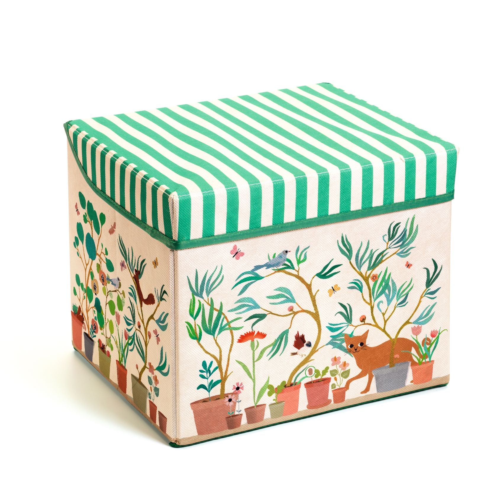 Djeco Seat toy box - Garden