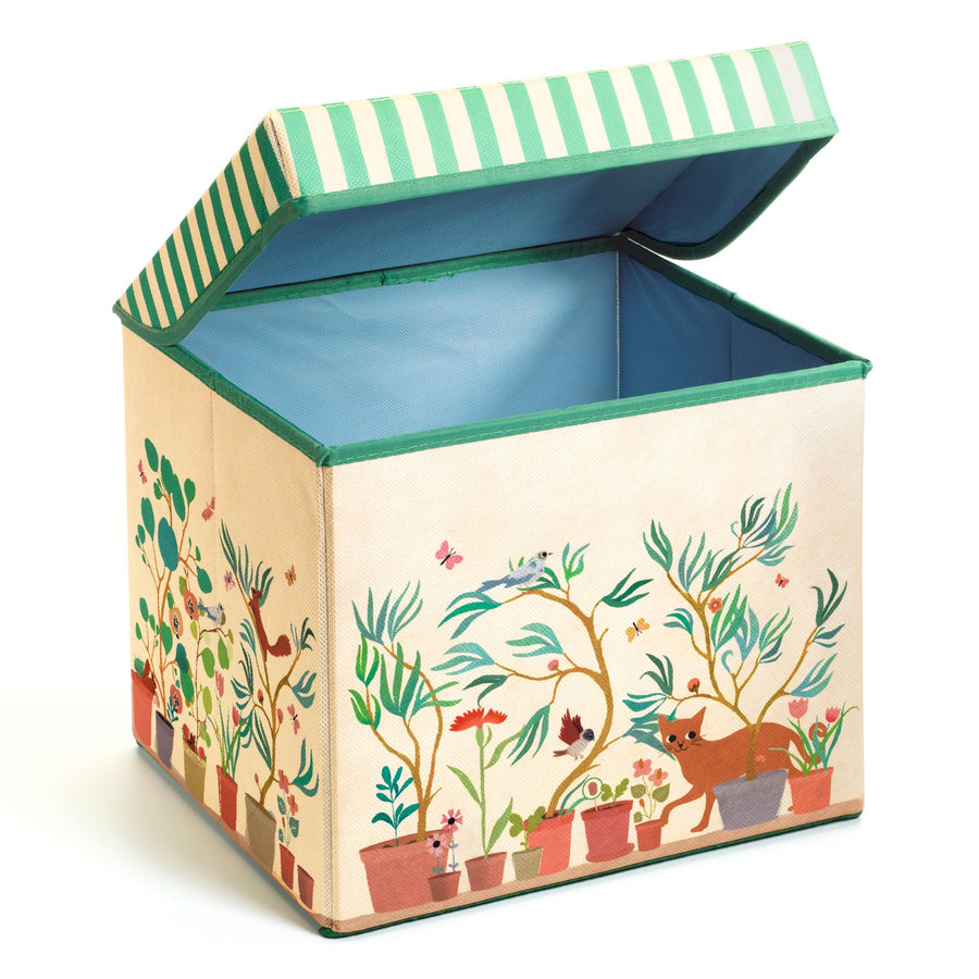 Djeco Seat toy box - Garden
