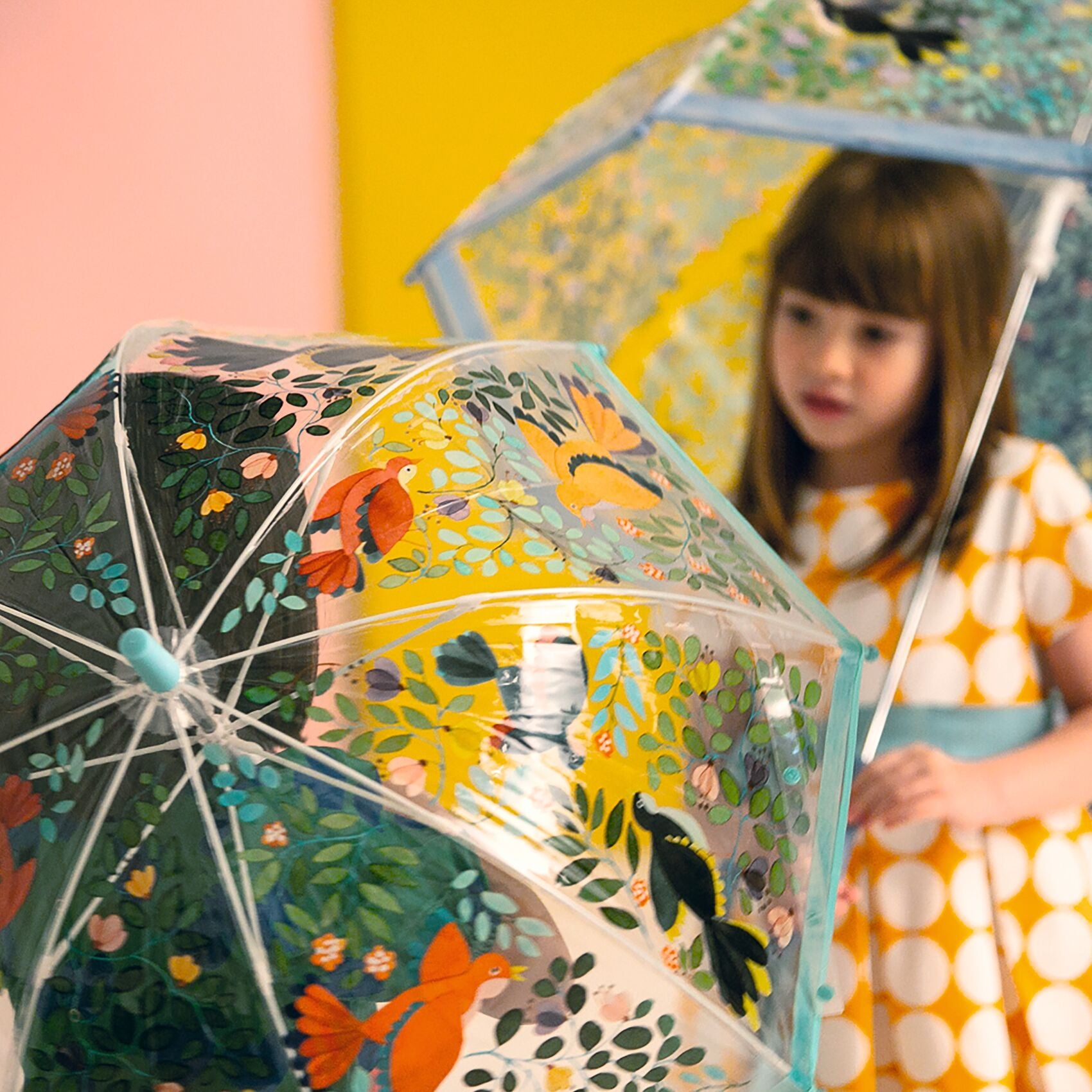Djeco Umbrella: Flowers & Birds