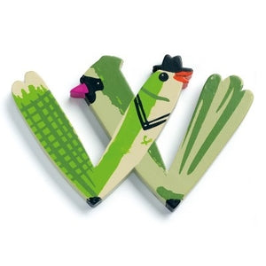 Djeco Wooden Animal Letters