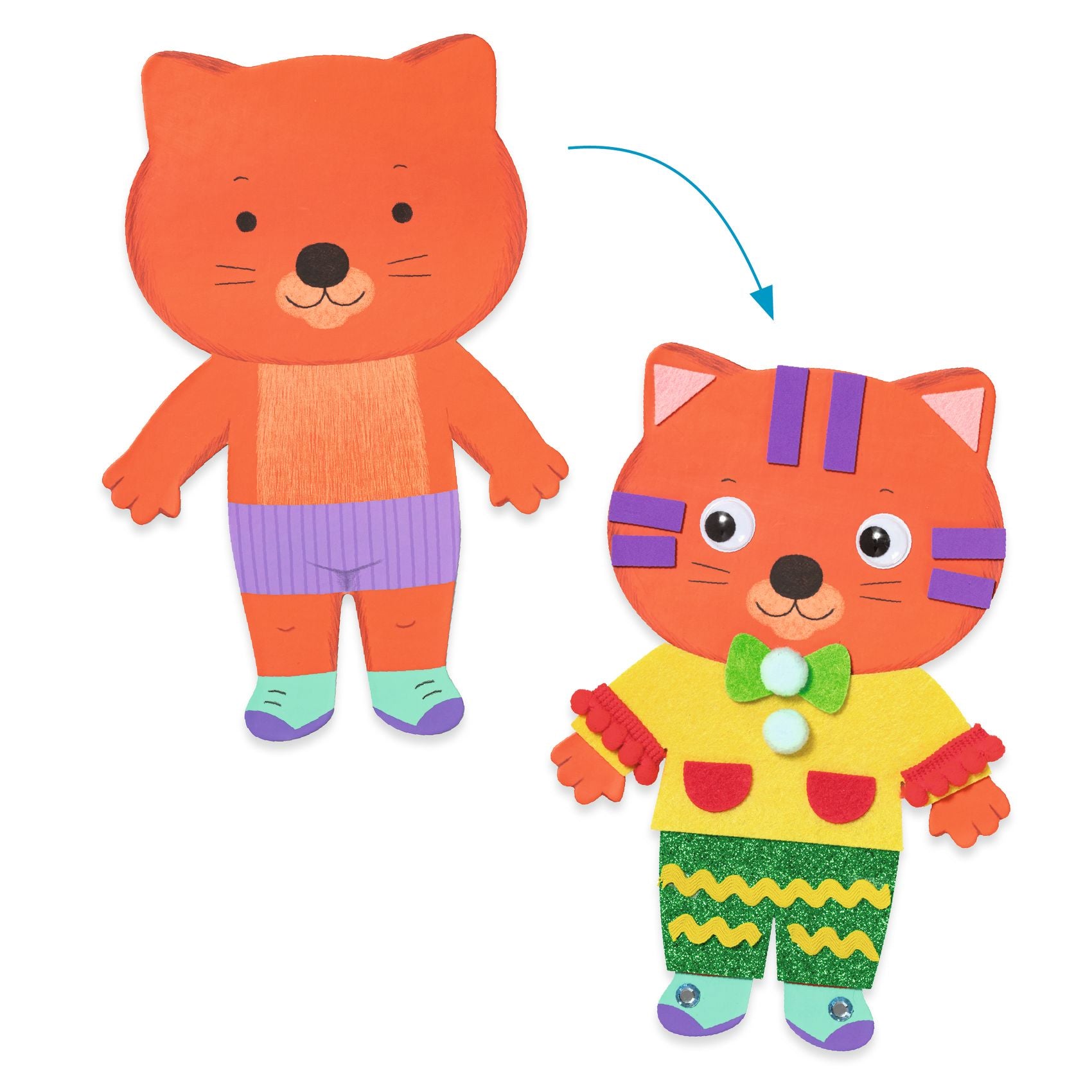 Djeco Collages: Little Sweethearts (3-6 years)