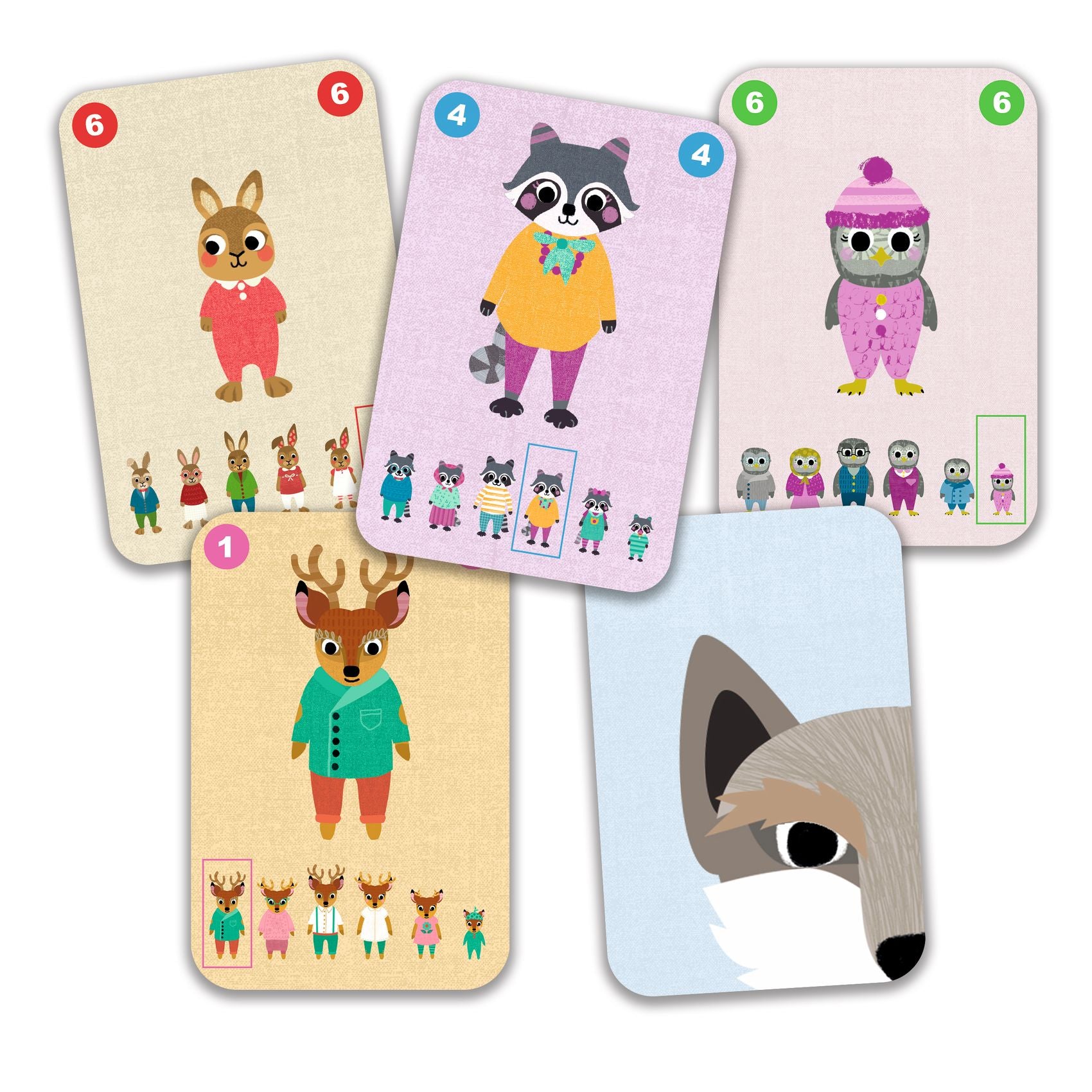 Djeco Observation Game: Familou