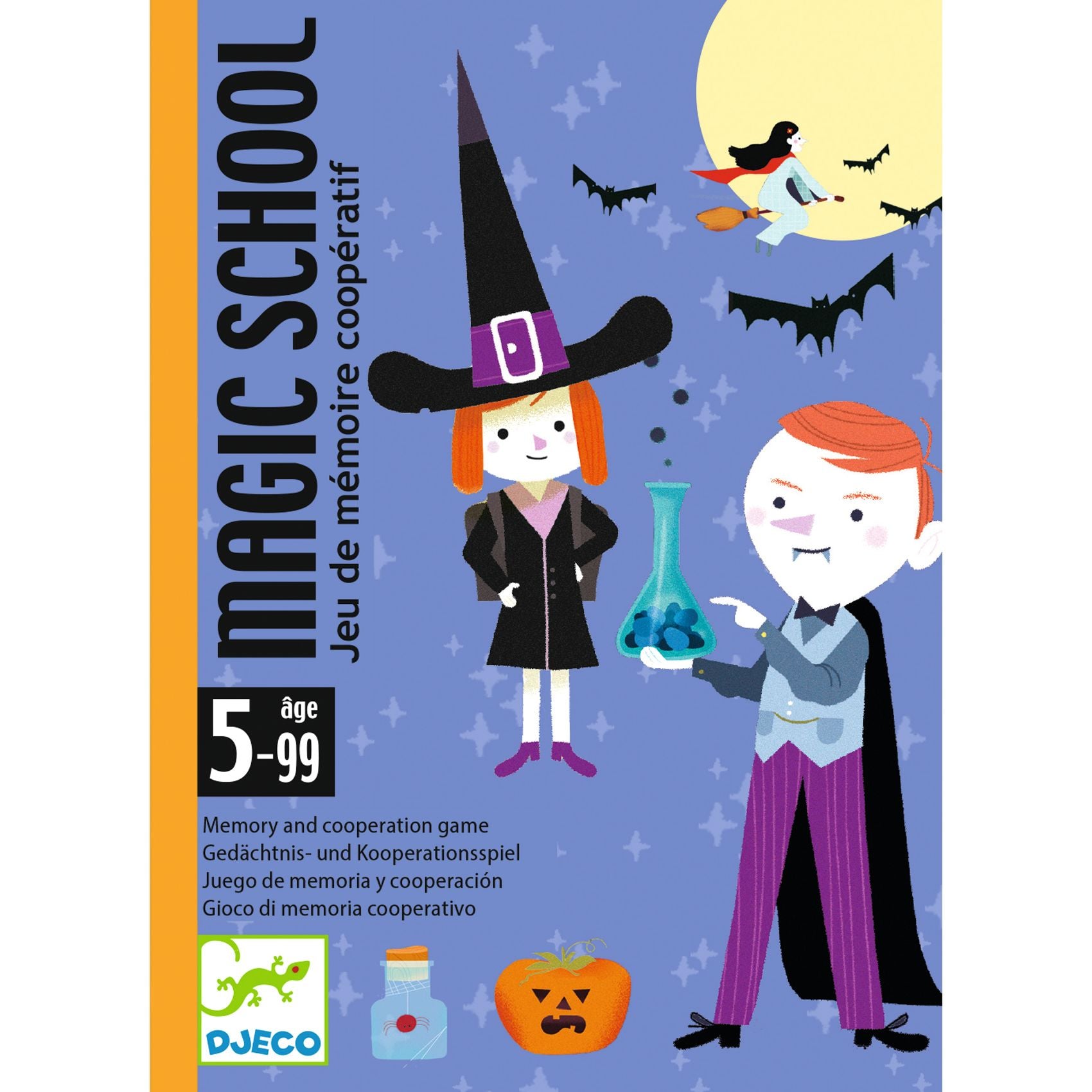 Djeco Cooperative memory Game: Magic school