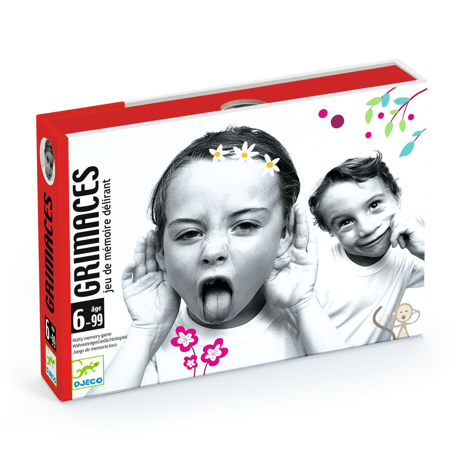 Djeco Grimaces Nutty Memory Game