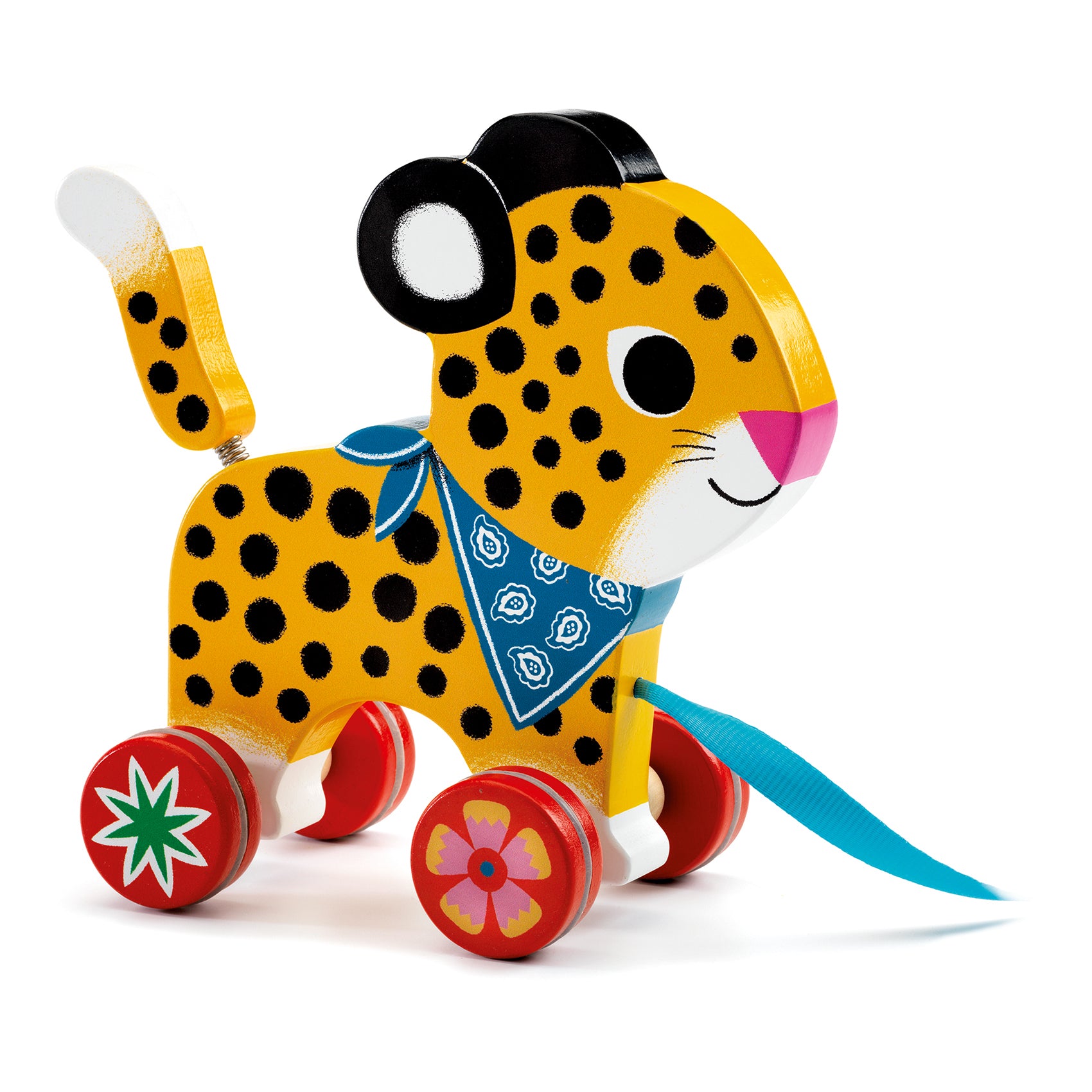 Djeco Pull Along Leopard: Greta