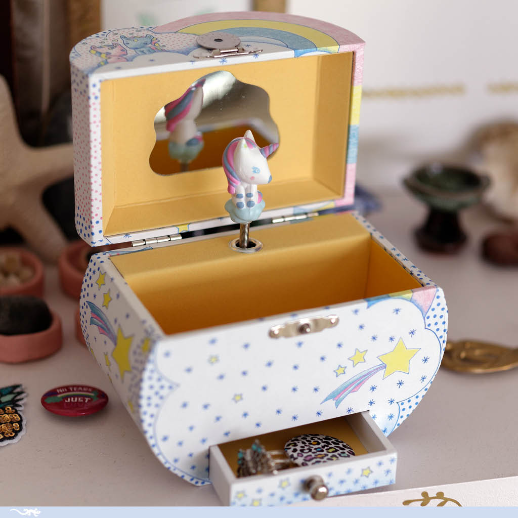 Djeco Unicorn's Dreams Musical Box
