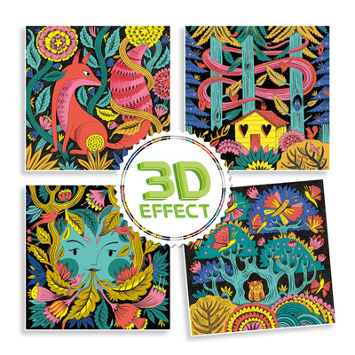 Djeco Fantasy forest - 3D effect (7-12yrs)