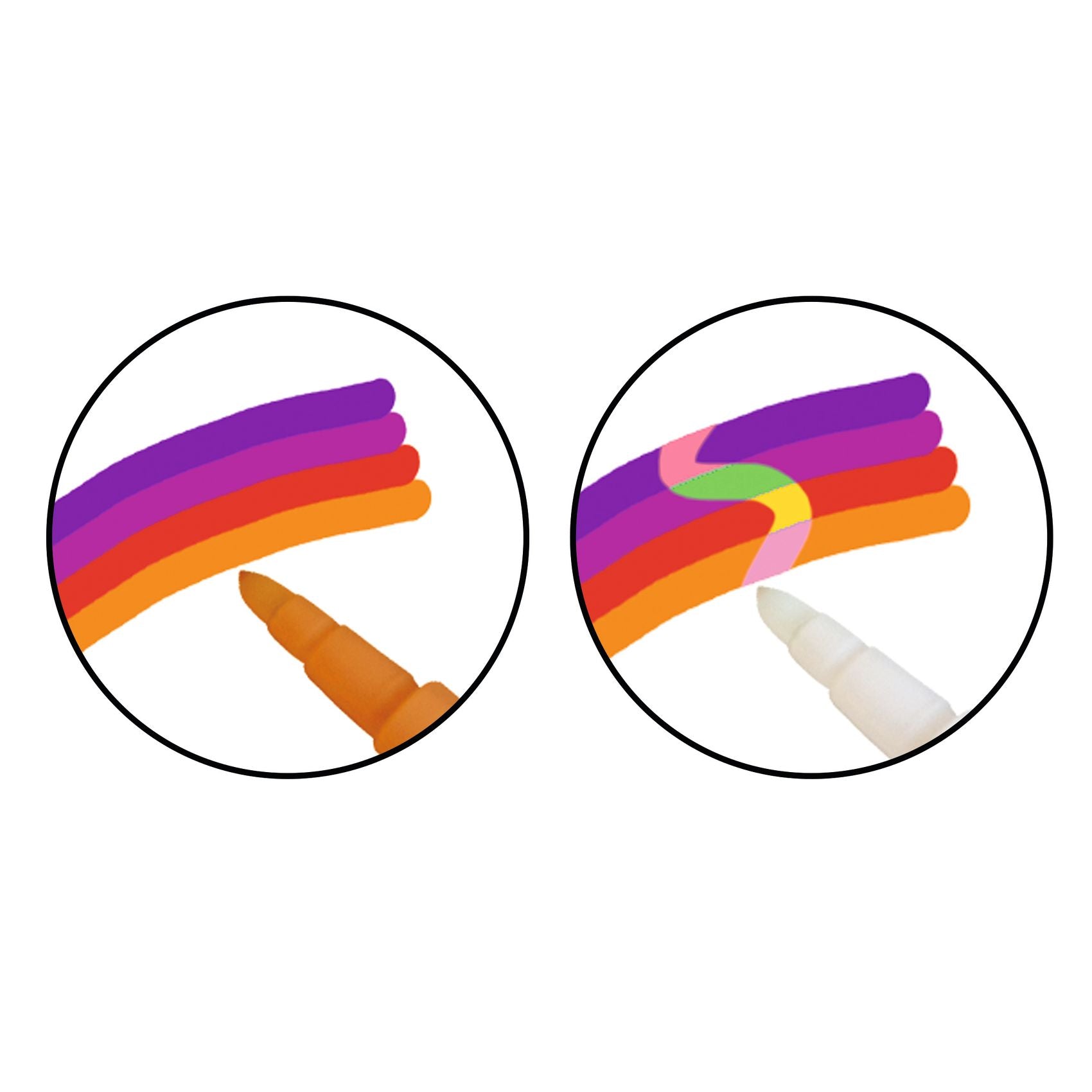 Djeco 10 Magic Felt-Tips (3-6 yrs)