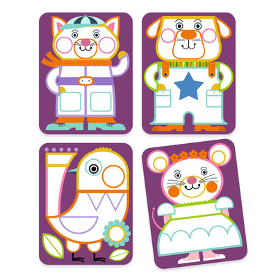 Djeco Palette painting: Chubby cheeks (3-6yrs)