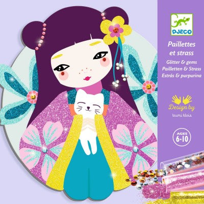 Djeco Glitter& Gems: Onnanoko (6-10yrs)