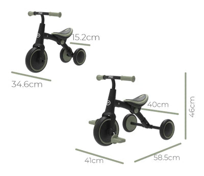 Zoomee Balance Bike to Trike