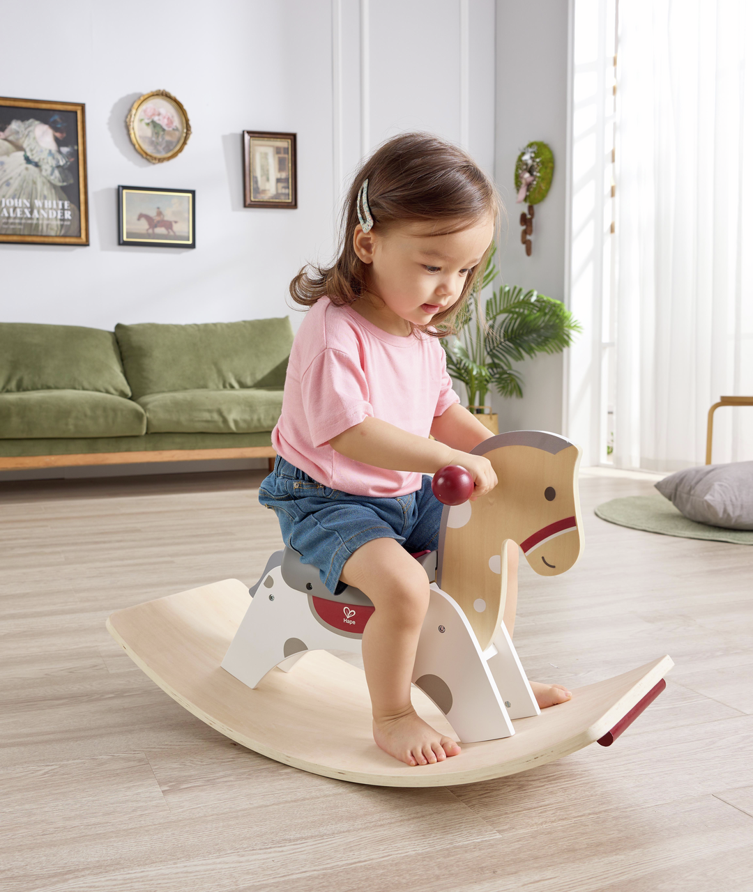 Hape 2 in 1 Rocking Horse