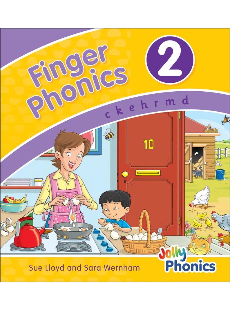 Jolly Learning Finger Phonics Book 2 ONLY