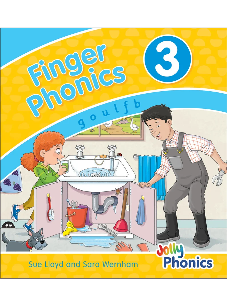 Jolly Learning Finger Phonics Book 3 ONLY