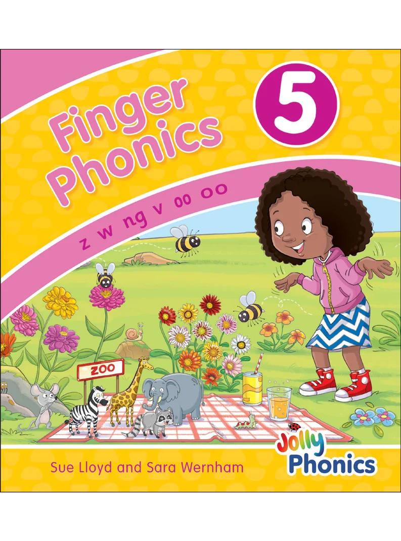 Jolly Learning Finger Phonics Book 5 ONLY
