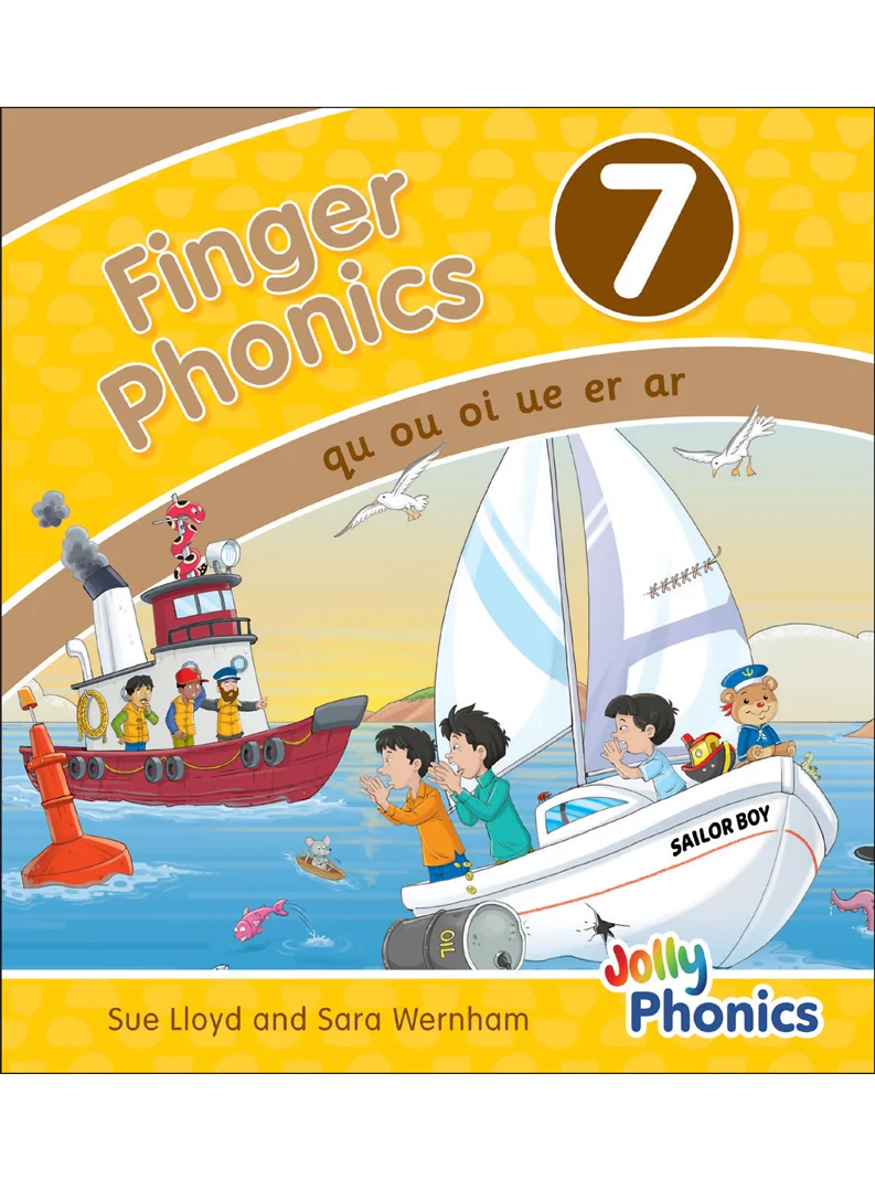 Jolly Learning Finger Phonics Book 7 ONLY