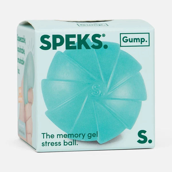 Speks Gump Surface Memory Gel Stress Balls (Burst Dew + Edge Sea)