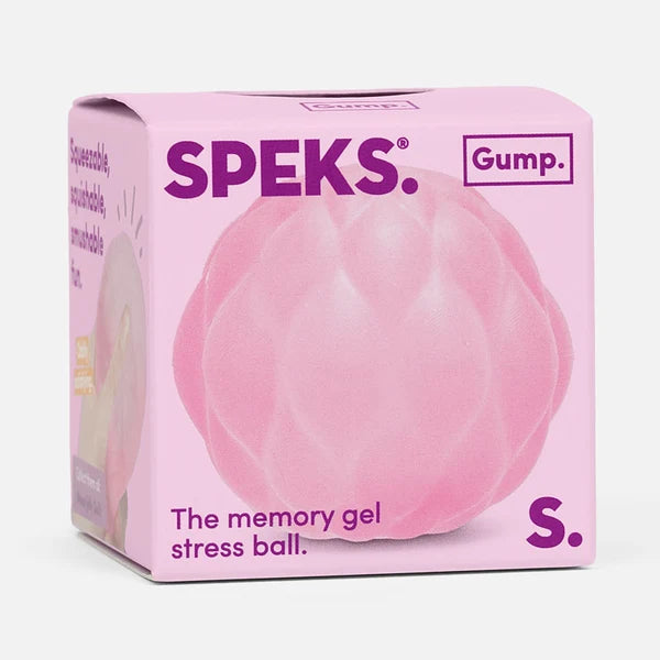 Speks Gump Surface Memory Gel Stress Balls (Quilt Moon + Scale Mist)