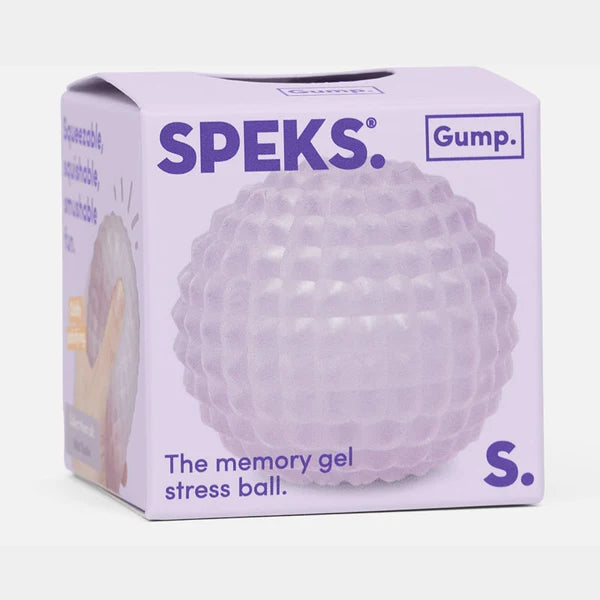 Speks Gump Surface Memory Gel Stress Balls (Quilt Moon + Scale Mist)